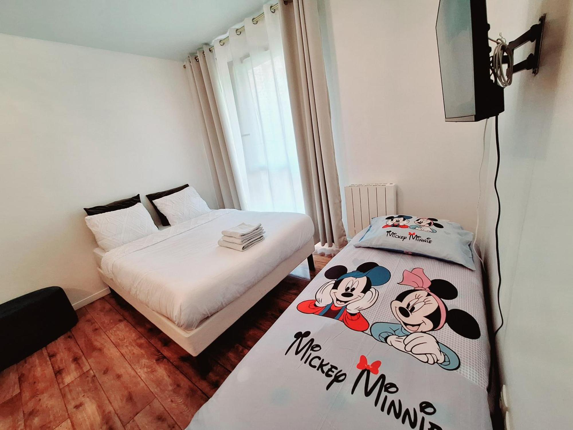 Studio Alpha - 2Min By Train To Disneyland Or 20Min Walk - 5Min Walk To "Val D'Europe" Station Montévrain Exterior foto